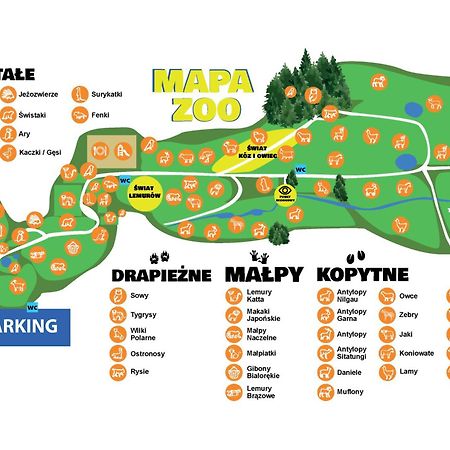 Forrest Glamp Hotel Mieroszow Екстериор снимка